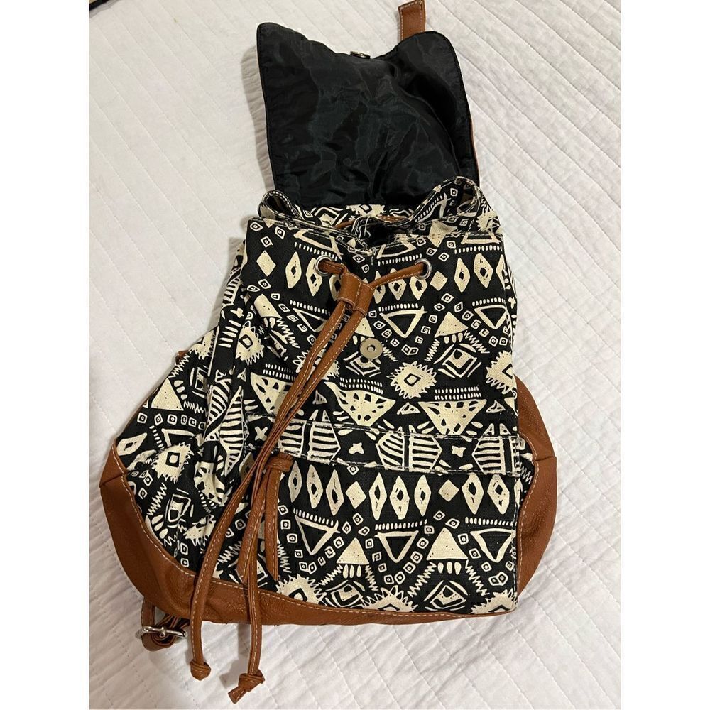 Boho Aztec Tribal print backpack - Picture 2 of 16